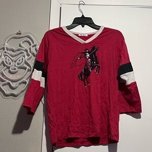 47 Red Long Sleeve Shirt